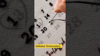 Very detailed embroidery tutorial embroidery pearlembroidery [upl. by Jeffie48]