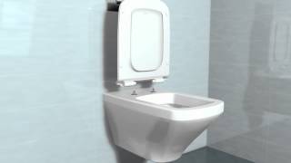 Duravit DuraStyle WCSitz und Deckel mit Softclose [upl. by Ramedlab]