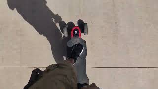 ISINWHEEL V10 REVIEW Electric skateboard review part 4 ultra wide cam [upl. by Yro]