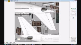 Tutorial How to repaint an aircraft in FSX or FS9 [upl. by Cassilda459]