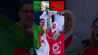 The greatest comeback of Algeria VS Morocco  penalty shootout  amazing victory [upl. by Letch]