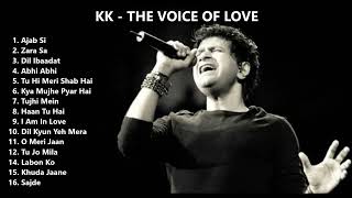 KK  Top 20 Romantic Songs ADFree  KK Voice Of Love  KK Tribute [upl. by Annas]