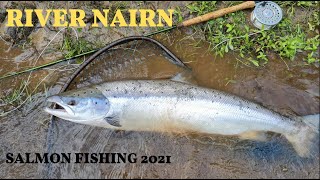 SALMON FISHING  River Nairn  Scotland  2021 [upl. by Assyla]