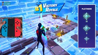 Fortnite Nintendo Switch Ranked Gameplay [upl. by Bailey759]