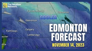 100 Days Before Edmontons Average Temperature Cracks the Freezing Mark [upl. by Nekcerb]