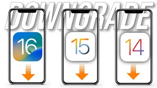 How To Downgrade iOS 16 To 15  How To Downgrade iOS 16 To 15 Without Losing Data  Downgrade iOS [upl. by Ahsehat]