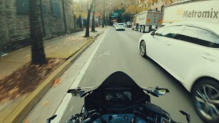 Riding to work on the Honda CBR650R [upl. by Iahk]