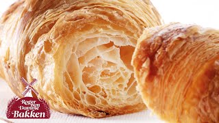 Franse roombotercroissants  Roger van Damme Bakken [upl. by Booze]