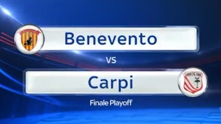 BENEVENTO 1  0 CARPI FINALE PLAYOFF RITORNO [upl. by Dhar239]