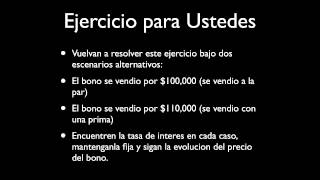 Matematicas Financieras Bonos [upl. by Kaliski]