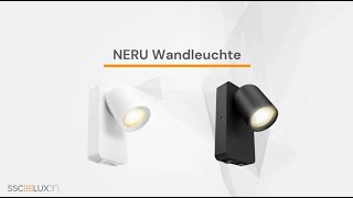 SSCLUXon  NERU Wandleuchte mit USB amp Schalter  Produktvorschau [upl. by Patin134]