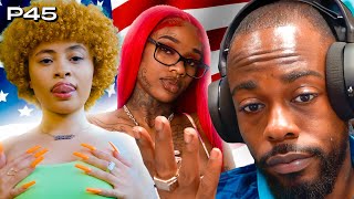 Lippy Reacts to American Female Rappers [upl. by Anilek905]