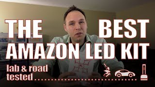 The Best Amazon LED Headlight Kit  lab amp road tested [upl. by Ahsenal]