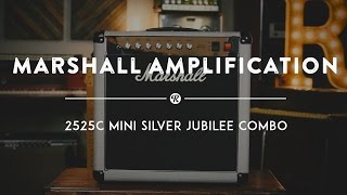 Marshall 2525C Mini Silver Jubilee 525W Combo  Reverb Demo Video [upl. by Neirda]