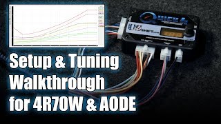 Setup and Tuning Walkthrough for Ford 4R70W  AODE Transmissions Quick 4  Quick 2 [upl. by Netsirk474]