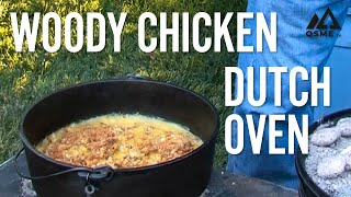 Woody Chicken  Dutch Oven Cooking  OSMEtv [upl. by Ulick43]