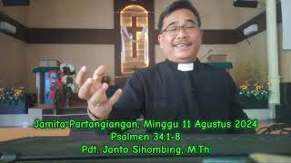 Jamita Partangiangan Epistel Minggu 11 Agustus 2024 Psalmen 3418 [upl. by Reniar]