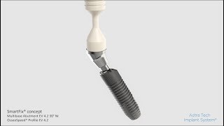 Easy abutment seating SmartFix® concept for Astra Tech Implant System® EV  Dentsply Sirona [upl. by Nilyac70]