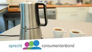 Cloer Espressomaker  Review Consumentenbond [upl. by Diella544]