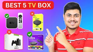 Top 5 Popular Android Tv Box  Best 5 Android Tv Box  Android Tv Box 2022 [upl. by Fairweather]