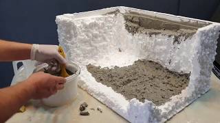 DIY Make Your Own Gorgeous Styrofoam Aquarium [upl. by Esinev868]