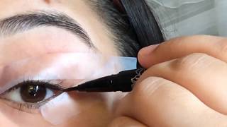 Easy way to do a quick eyeliner [upl. by Zebada]