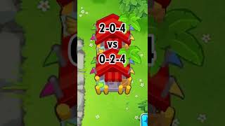 Which Farm Crosspath Is Better Shorts Btd6 Bloonstd6 Bloons [upl. by Ordisi769]