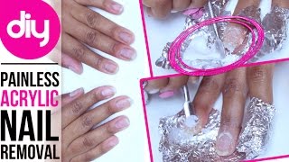 Remove Acrylic Nails Safely At Home [upl. by Ees]