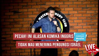 Pecah Ini Alasan Komika Inggris Tidak Mau Menerima Pengungsi Israel [upl. by Rolat]