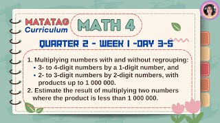 Matatag Math 4 Quarter 2 Week 1 Day 35 [upl. by Eddie]