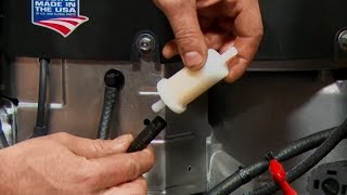 How to Change Your Mowers Fuel Filter [upl. by Faxen]