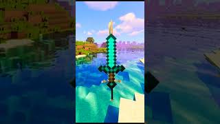 Minecraft vs real minecraft mod for the swordshorts [upl. by Paine]