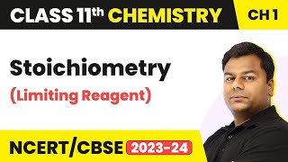 Stoichiometry Limiting Reagent  Class 11 Chemistry Chapter 1  CBSEJEENEET 202223 [upl. by Loise681]