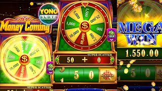 Yono Slots Money Coming Slots Scatter Jackpot Winning [upl. by Obola]