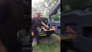 roseberry topping amp car camp kitchen set up coffee break [upl. by Bobker844]