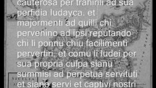 Editto di espulsione degli ebrei del 1492 in Lingua Siciliana [upl. by Ayala]