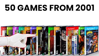 Unboxing 50 Games of 2001 Unboxing  Gameplay [upl. by Nikki715]