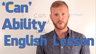 Can Ability  English Grammar Lesson Elementary [upl. by Brenna]