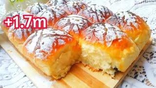 Recette Brioche au Yaourt sans Pétrissage sans Beurre  Cuisine Marocaine [upl. by Robers]