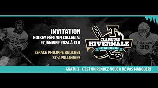 Filons en direct  Hockey Féminin D2  Rimouski  Thetford 20240127 [upl. by Neelhtac]