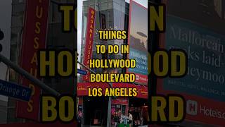 Explore Hollywood Boulevard Guide to LAs Famous Strip  Walk of Fame amp Iconic Spots shorts reels [upl. by Jarrell]