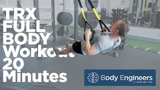 20 Minute TRX Full Body Workout [upl. by Niloc]