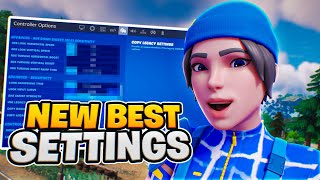 NEW BEST Fortnite Controller Settings For AIMBOT  PIECE CONTROL [upl. by Marquet]