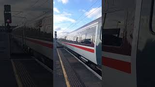 LNER Intercity 225 at York 91101 [upl. by Bencion]