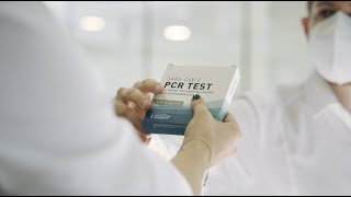 PCR Test mit MundRachenlösung zur Eigenanwendung  Anleitung [upl. by Junette]