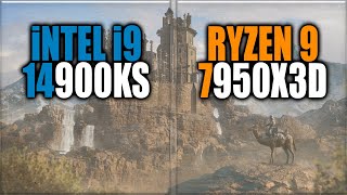 14900KS vs 7950X3D Benchmarks  Tested in 15 Games and Applications [upl. by Harald724]