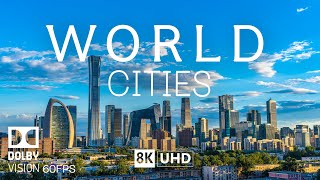 Most Beautiful Cities In The World 8K Video Ultra HD With Soft Piano Music  60 FPS  8K Nature Film [upl. by Onitram746]