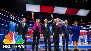 Watch The Full NBC NewsMSNBC Democratic Debate In Las Vegas  NBC News [upl. by Bronder]