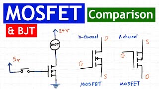 MOSFET vs BJT Unforgivable misunderstandings about them [upl. by Naginarb]