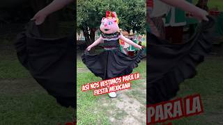 Así nos Vestimos la fiesta Mexicana fiestamexicana vivamexico entretenimiento humor comedia [upl. by Gebhardt]